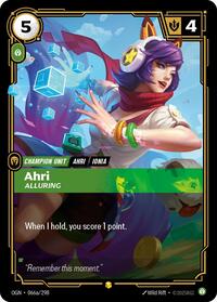 Ahri, Alluring (Alternate Art)