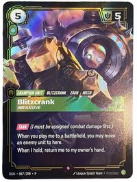 Blitzcrank, Impassive
