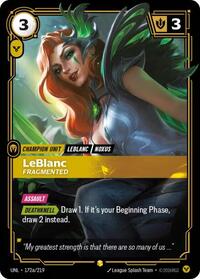 LeBlanc, Fragmented (Alternate Art)