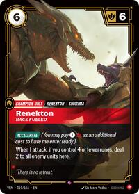 Renekton - Rage Fueled