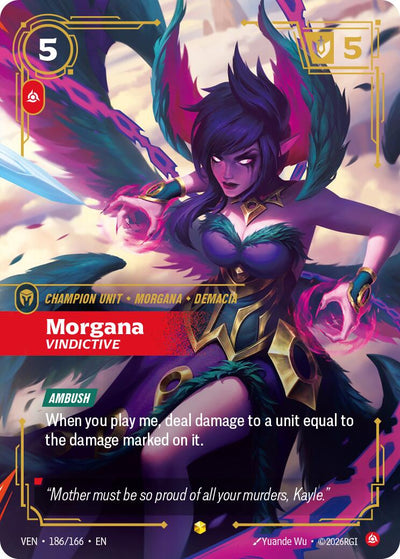 Morgana, Vindictive (Overnumbered) [VEN - 186/166]