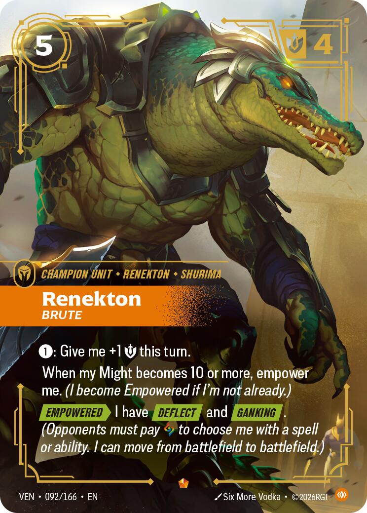 Renekton, Brute