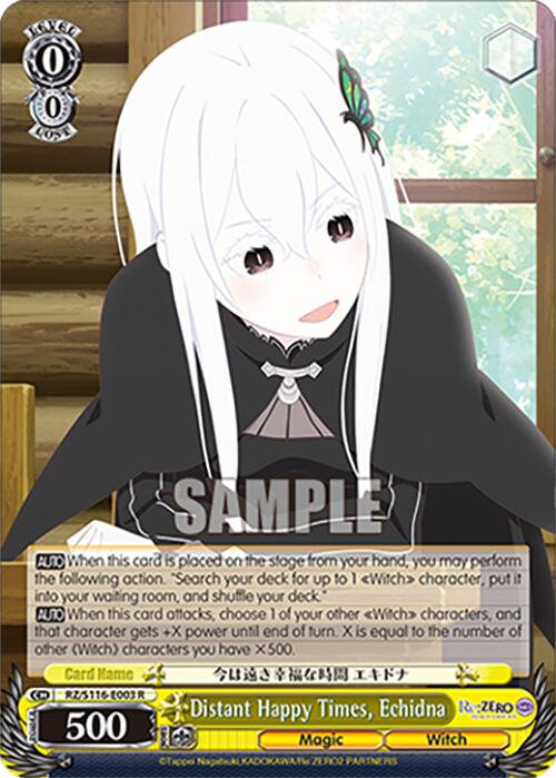 Distant Happy Times, Echidna