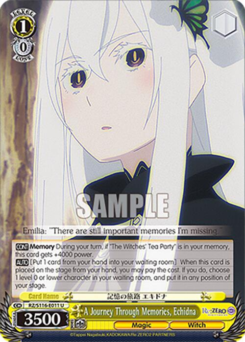 A Journey Through Memories, Echidna