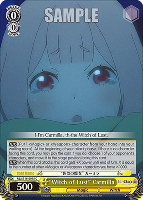 "Witch of Lust" Carmilla