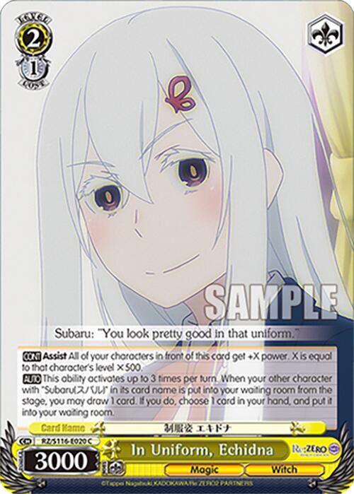 In Uniform, Echidna