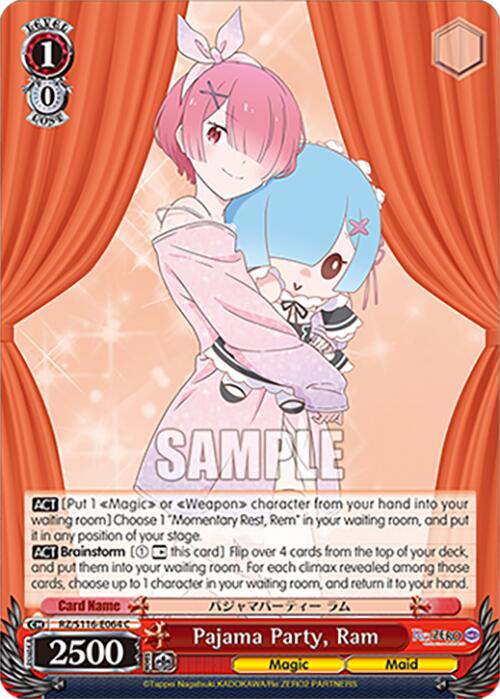 Pajama Party, Ram