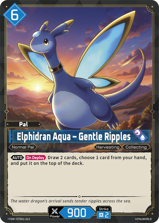 Elphidran Aqua - Gentle Ripples