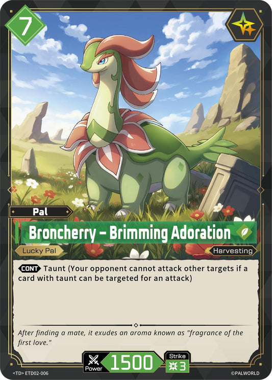 Broncherry - Brimming Adoration
