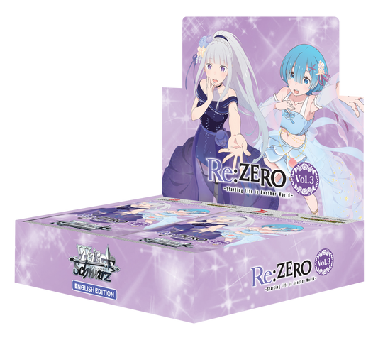 Weiss Schwarz Re:ZERO -Starting Life in Another World- Vol.3 Booster Box