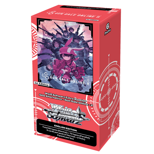 Weiss Schwarz Sword Art Online Alternative Gun Gale Online II Extra Booster Box