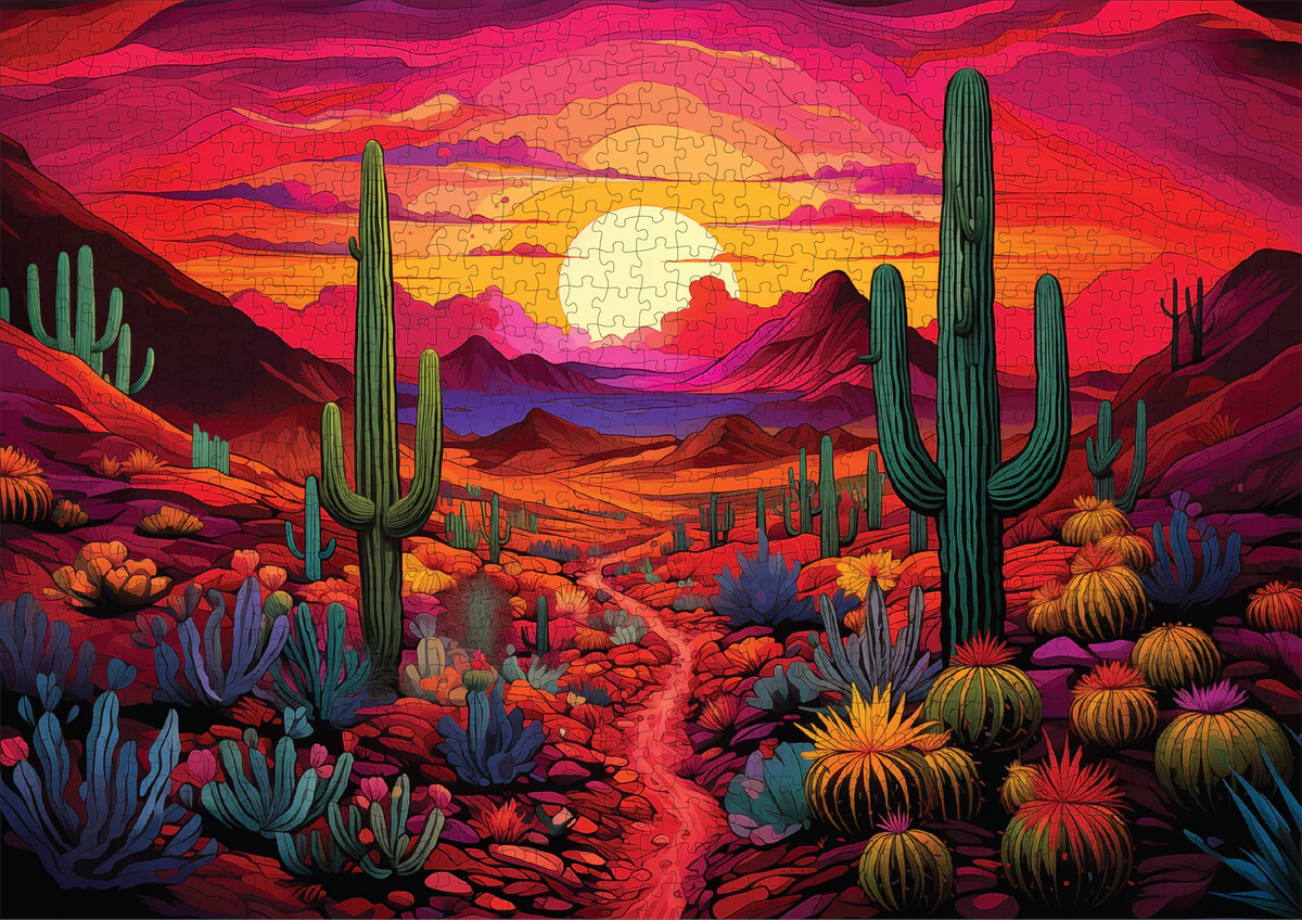 Desert Daze 1000 pce Jigsaw Puzzle