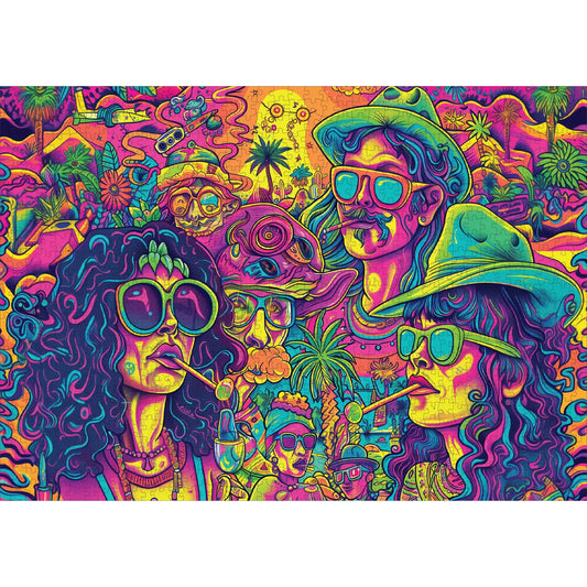 Groovy Gathering 1000 pce Jigsaw Puzzle