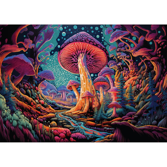 Mystical Mushrooms 1000 pce Jigsaw Puzzle