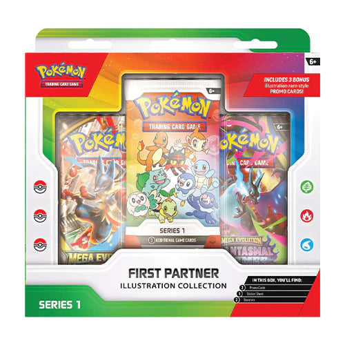 Pokemon TCG: First Partner Illustration Collection Series 1