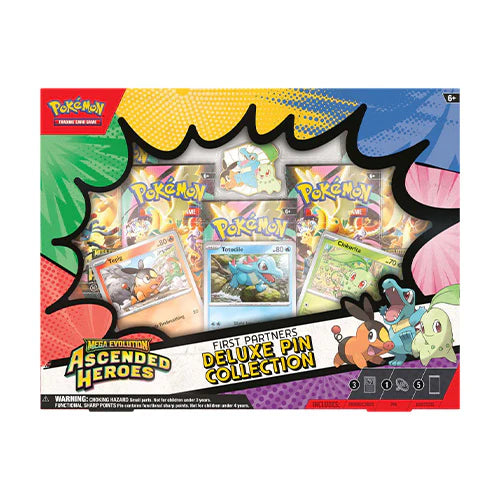Pokemon TCG: Ascended Heroes First Partners Deluxe Pin Collection