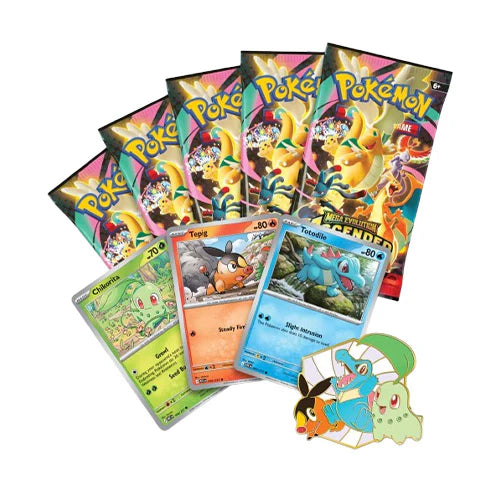Pokemon TCG: Ascended Heroes First Partners Deluxe Pin Collection