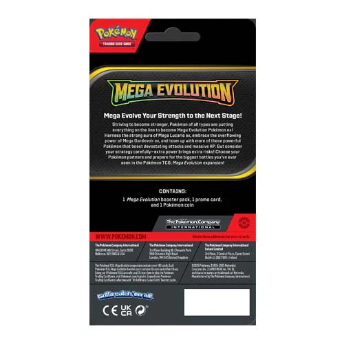 Pokemon TCG: Mega Evolution Checklane Blister