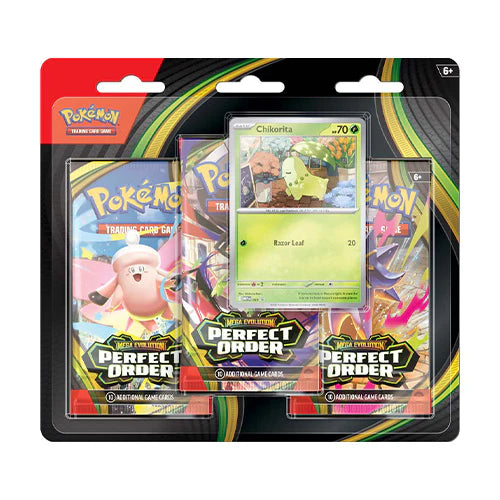 Pokemon TCG: Perfect Order Three Booster Blister