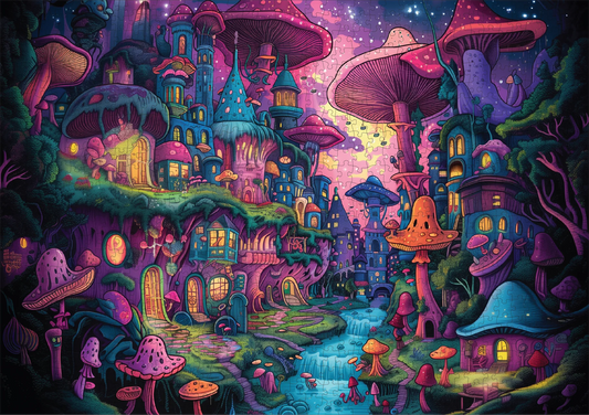 Shroomopolis 1000 pce Jigsaw Puzzle