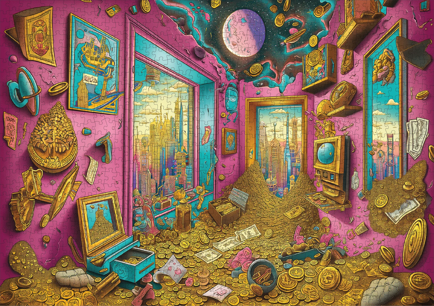 Treasure Trove 1000 pce Jigsaw Puzzle