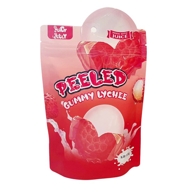 Juicy Jelly Peeled Gummy Lychee 120g (China)