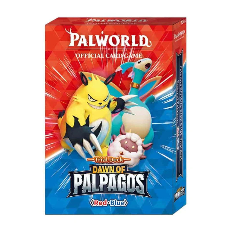 Palworld TCG - TD01 Dawn of Palpagos Red/Blue Trial Deck