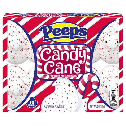 Peeps Candy Cane Chicks 10 pack (USA)
