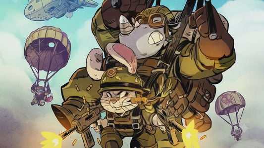 Air Land and Sea Critters at War