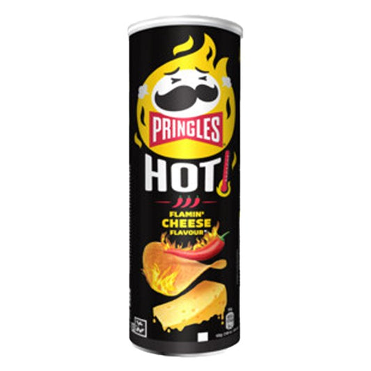 Pringles Hot Flamin' Cheese 160g (UK)