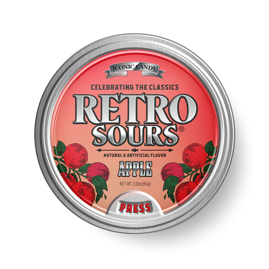 Retro Sours Red Apple 60g (USA)